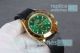 New Upgraded Copy Rolex Daytona Green Dial Black Rubber Strap Men's Watch  (5)_th.jpg